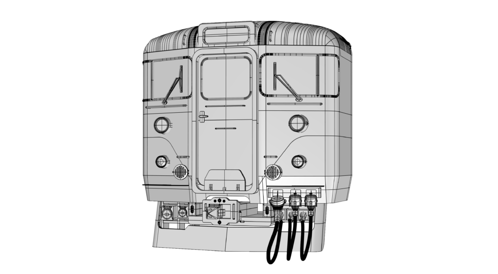 ライノデータ電車モデリング